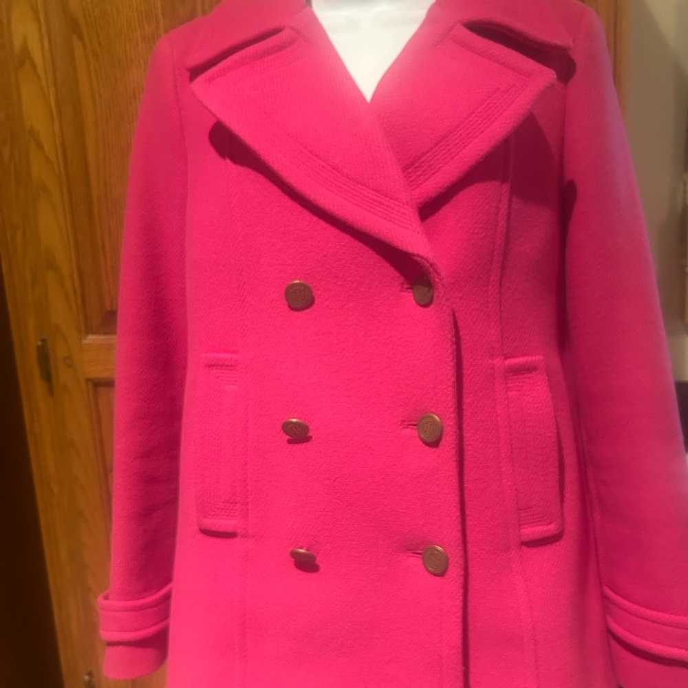Gorgeous pea coat. Talbots